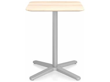 Emeco 2 Inch By Jasper Morrison Square Dining Table with X-Base EMO2INCHCTSQX