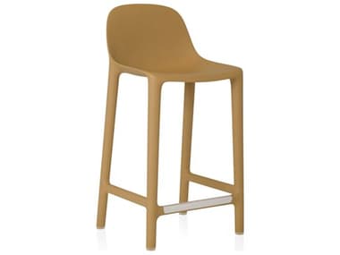 Emeco Outdoor Broom Reclaimed Natural 24'' High Counter Stool EMOBROOM24NATURAL