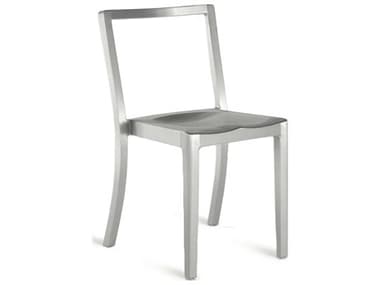 Emeco Outdoor Icon Brushed Aluminum Dining Side Chair EMOICON
