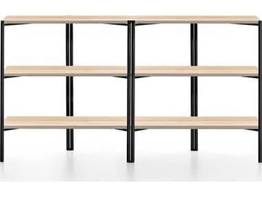 Emeco Outdoor Run By Sam Hecht And Kim Colin Accoya / Black Powder Coated Console Table EMORSBACC