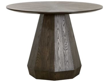 Essentials for Living Traditions Coulter 42&quot; Round Wood Burnished Brown Dining Table ESL6063BBRN