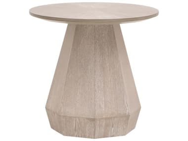 Essentials for Living Traditions 24" Round Wood End Table ESL6065ET.NG