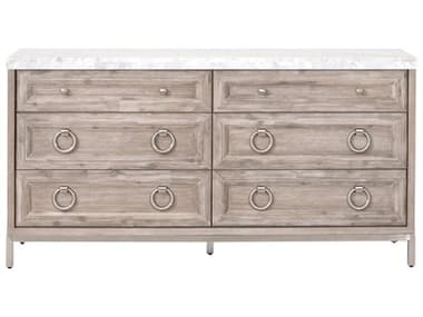 Essentials for Living Traditions 6 - Drawer Double Dresser ESL6155NGBSTLWHT