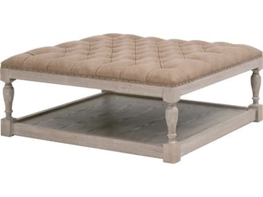 Essentials for Living Essentials 39.5''W Townsend Tufted Upholstered Coffee Table ESL6429UPIVTBTNG