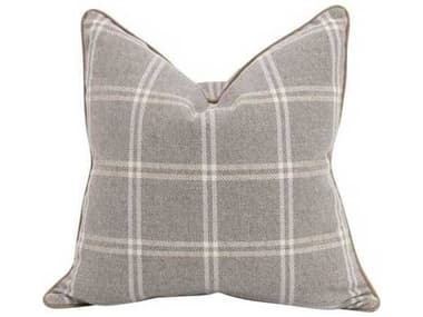 Luxecor Respite Gray Fabric Pillows, Set of 2 LXCRSP29724