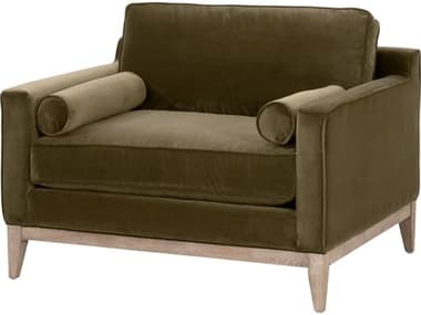 Essentials for Living Stitch & Hand - Upholstery 43''W Parker Post Modern Sofa Chair ESL66021OLVNG