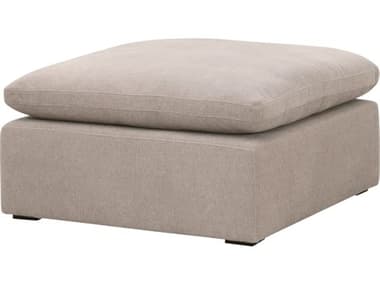 Essentials for Living Stitch & Hand - Upholstery Beige Upholstered Ottoman ESL66100LATMB