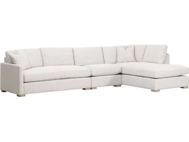Essentials for Living Stitch & Hand Fabric Sectional Sofa ESL6620RCHSSTOBSKNGSET