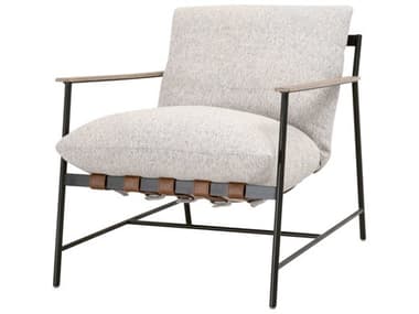 Essentials for Living Stitch & Hand Brando 30" Gray Fabric Accent Chair ESL6659HNATNG