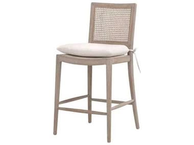 Luxecor Respite Upholstered Oak Wood Counter Stool LXCRSP29792