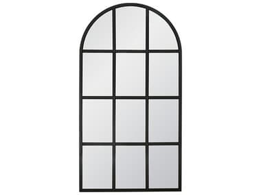 Essentials for Living Stitch & Hand - Dining & Bedroom 46''W Grid Arched Mirror ESL6691MBO