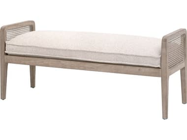 Essentials for Living Stitch & Hand - Dining & Bedroom 52" Leone Bench ESL6698LGLINNG