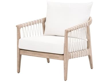 Essentials for Living Woven 30''W Pacific Club Chair ESL6801WHTLPPRLNGTEST