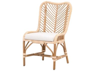 Essentials for Living Woven Upholstered Dining Chair ESL6833NATRWHTNR
