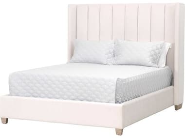 Essentials for Living Villa Upholstered King Platform Bed ESL71273CRMNG