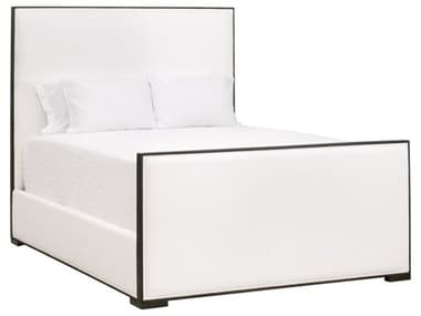 Essentials for Living Stitch & Hand - Bedroom White Oak Wood Upholstered King Panel Bed ESL71313.LPPRLMBO