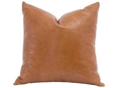 Essentials for Living Stitch & Hand Whiskey Brown with Jute 22'' Pillow (Set of 2) ESL720422WHBRNJUT