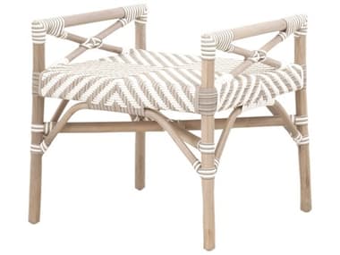Essentials for Living Sample Palisades Gray Accent Stool ESLZD0547