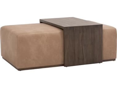 Essentials for Living Sample 54.5''W Dovetail Upholstered Coffee Table ESLZOG818