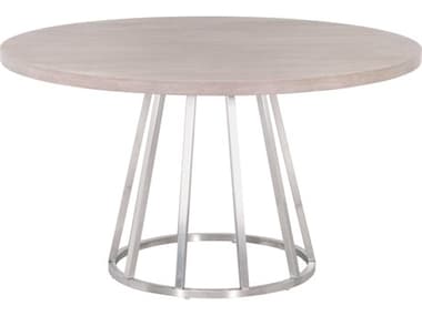 Essentials for Living Traditions Turino Round Wood Dining Table ESLZOG825