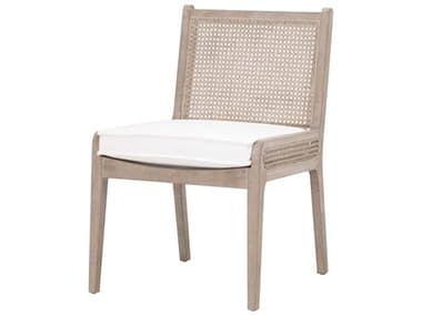 Essentials for Living Sample Leone Oak Accent Chair ESLZS0760