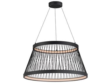 ET2 Loom 2-Light Black Drum Pendant ET2E20983BK