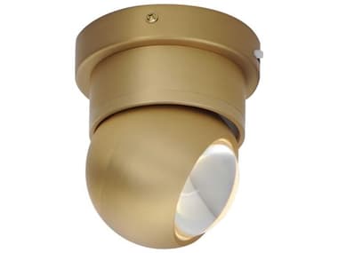 ET2 Nodes 4" 1-Light Gold LED Round Flush Mount ET2E23510GLD