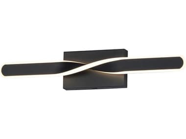 ET2 Pirouette 1-Light Black Vanity Light ET2E24152BK