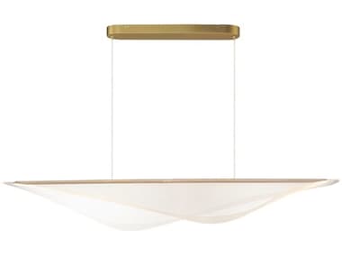 ET2 Manta 1-Light Gold Linear Island Pendant ET2E24716144GLD