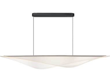 ET2 Manta 1-Light Black Linear Island Pendant ET2E24718144BK