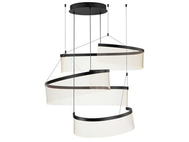 ET2 Sonata 3-Light Black Pendant ET2E24776133BK