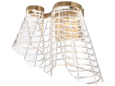 ET2 Tartan 1-Light Brushed Champagne Gold Wall Sconce ET2E2481182BCN