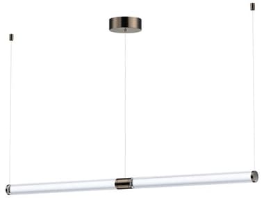 ET2 Vanish 2-Light Gunmetal Black Linear Island Pendant ET2E2483575GM