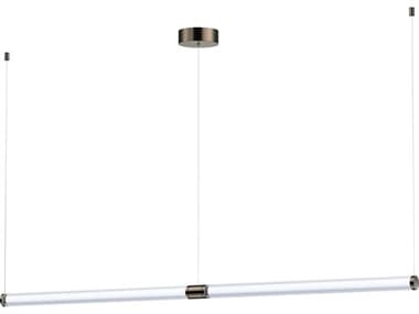 ET2 Vanish 2-Light Gunmetal Black Linear Island Pendant ET2E2483775GM