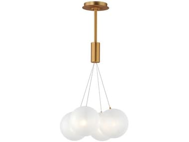 ET2 Burst 4-Light Gold Globe Pendant ET2E2508454GLD