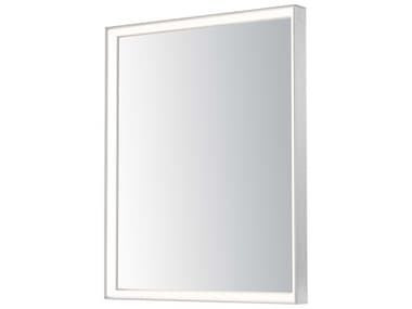 ET2 Bevel Satin Nickel Rectangular Wall Mirror ET2E42061SN