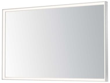 ET2 Bevel Satin Nickel Rectangular Wall Mirror ET2E42063SN