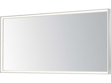 ET2 Bevel Satin Nickel Rectangular Wall Mirror ET2E42064SN