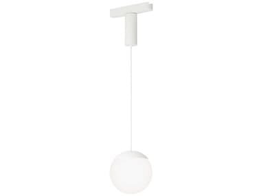 ET 1-Light White Globe Track & Rail Light ET2ETL31013WT