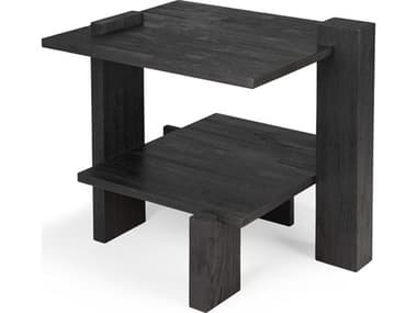 Ethnicraft Teak Black Side Table ETH10120