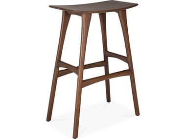Ethnicraft Teak Brown Bar Stool ETH10179