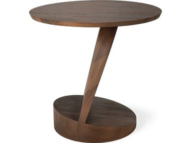 Ethnicraft Oblic Teak Brown Side Table ETH10186