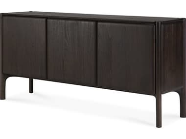 Ethnicraft Teak Dark Brown Pi Sideboard ETH11572