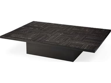 Ethnicraft Teak Black Coffee Table ETH12209