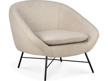 Ethnicraft Off White Lounge Chair ETH20135