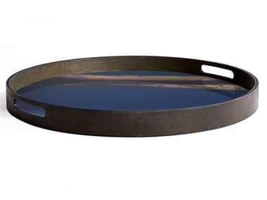 Ethnicraft Organic Indigo Glass Tray ETH20360