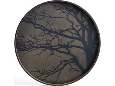 Ethnicraft Black Tree Wooden Tray ETH20404