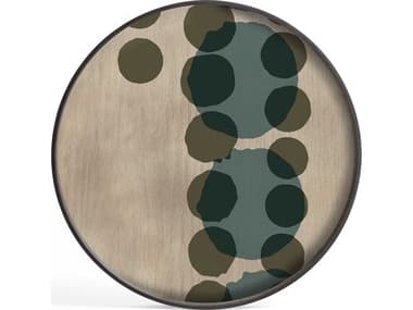 Ethnicraft Layered Dots Large Glass Tray ETH20440