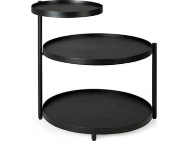 Ethnicraft Swivel Tray Side Table ETH20729
