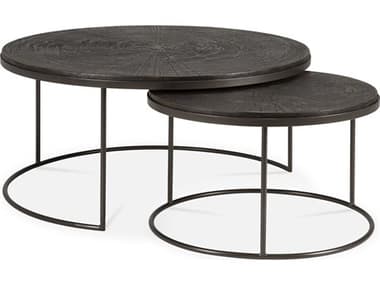 Ethnicraft Slice Umber Coffee Table ETH25915